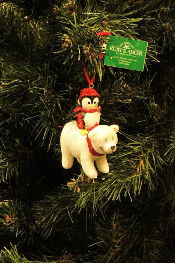 Penguen & Kutup Ayısı Yılbaşı Ağaç Süsü – 9cm - 4