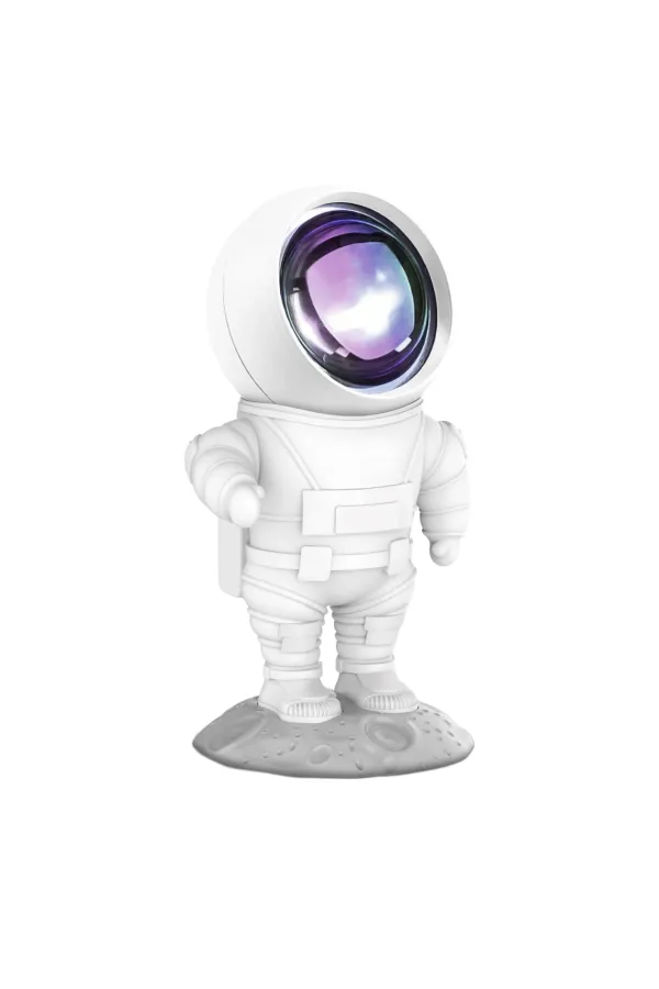 Astronot Projeksiyon Gece Lambası -Mavi - 1