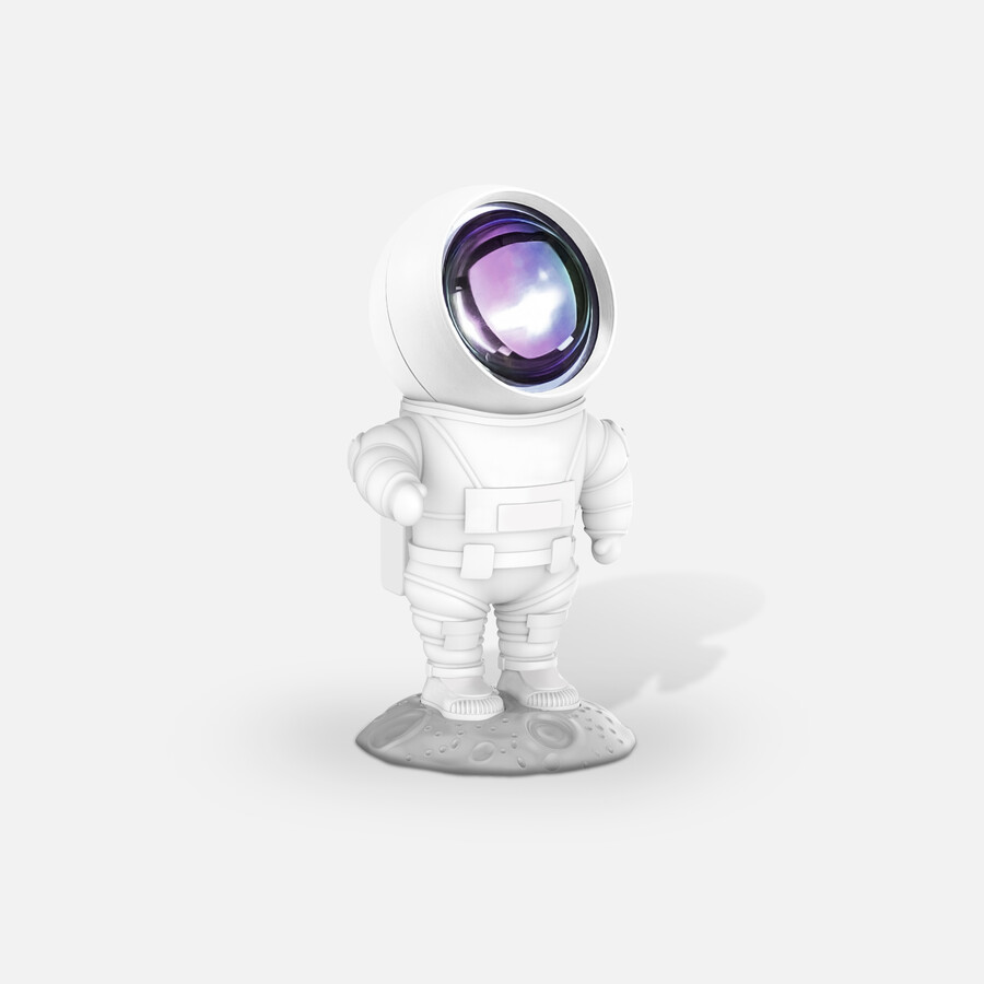 Astronot Projeksiyon Gece Lambası -Mavi - 2