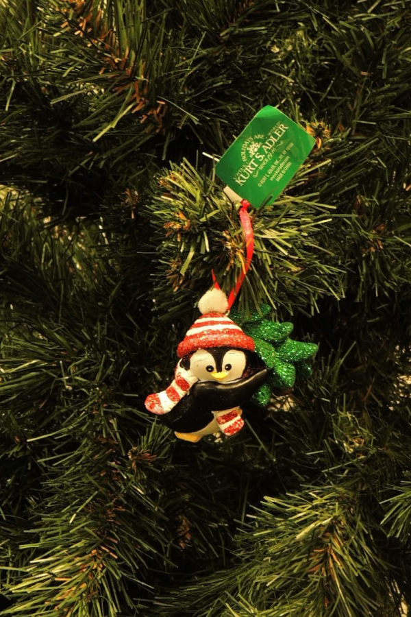 Atkılı Penguen Çam Ağacı İle Yılbaşı Süsü – 7,5cm - 4
