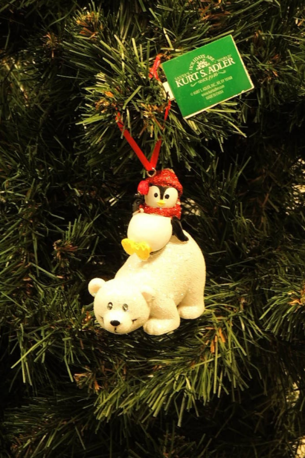 Atkılı Penguen & Kutup Ayısı Yılbaşı Ağaç Süsü – 7.5cm - 4