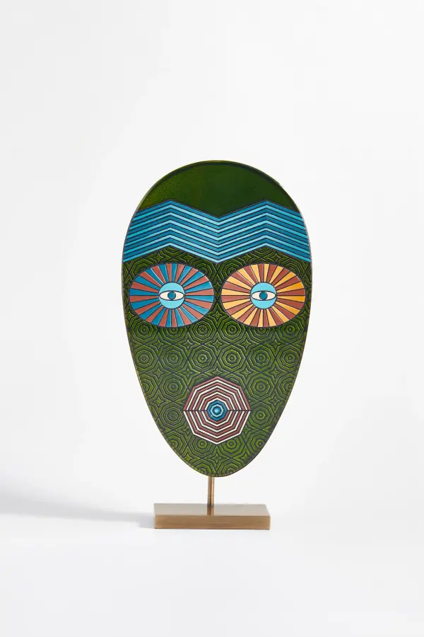 Afro PopArt Mask Cam Tablo - 1
