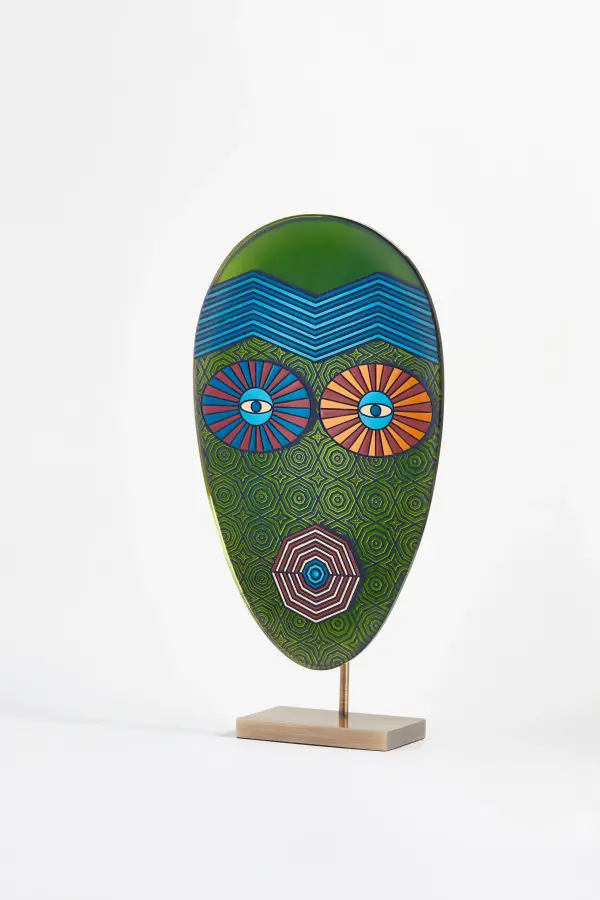 Afro PopArt Mask Cam Tablo - 3