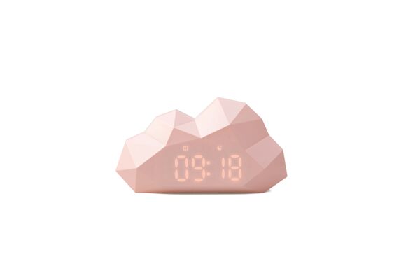 Pembe Bulut Çocuk Odası Saati - 1