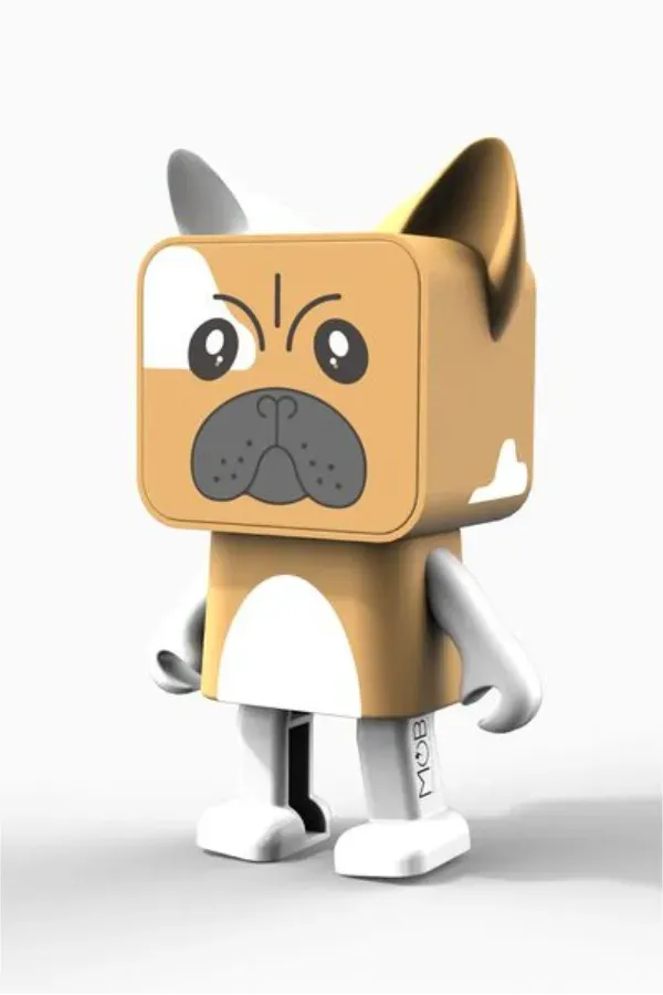 Dans Eden Hayvanlar Bluetooth Hoparlör - Bulldog - 2