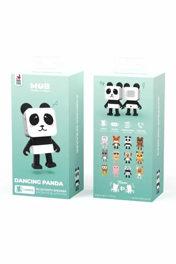 Dans Eden Hayvanlar Bluetooth Hoparlör - Panda - 5