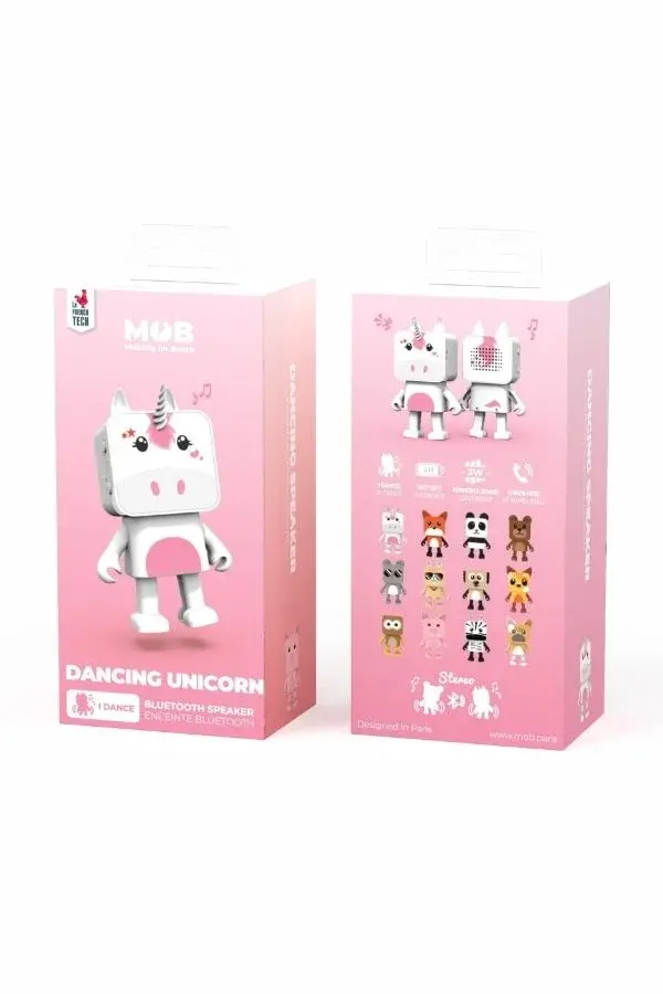 Dans Eden Hayvanlar Bluetooth Hoparlör - Unicorn - 5