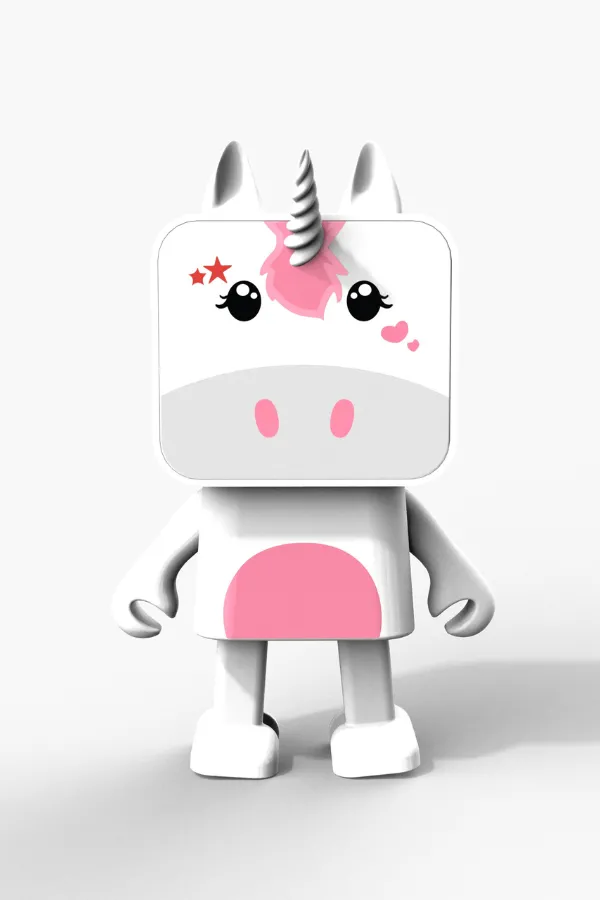 Dans Eden Hayvanlar Bluetooth Hoparlör - Unicorn - 1