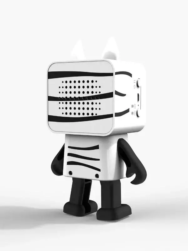 Dans Eden Hayvanlar Bluetooth Hoparlör - Zebra - 4
