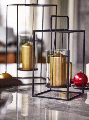 Metal Fener 2li Set - 1