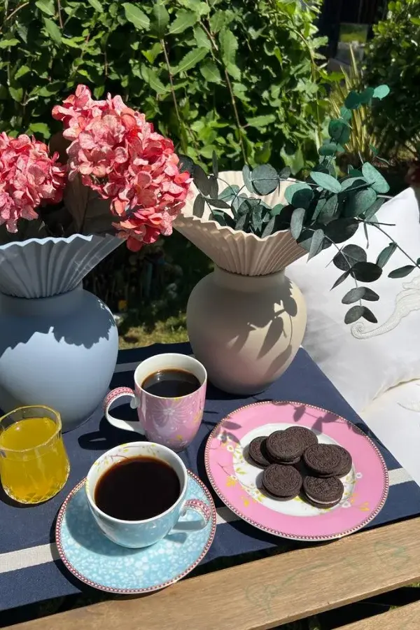 Alaçatı Papatya Dekoratif Vazo - 2