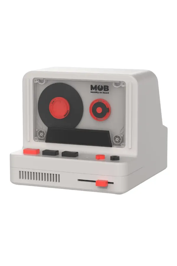 Retro Kamera Bluetooth Hoparlör – Gri - 1