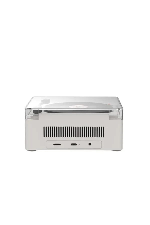 Retro Pikap Bluetooth Hoparlör ve Çalar Saat - 4