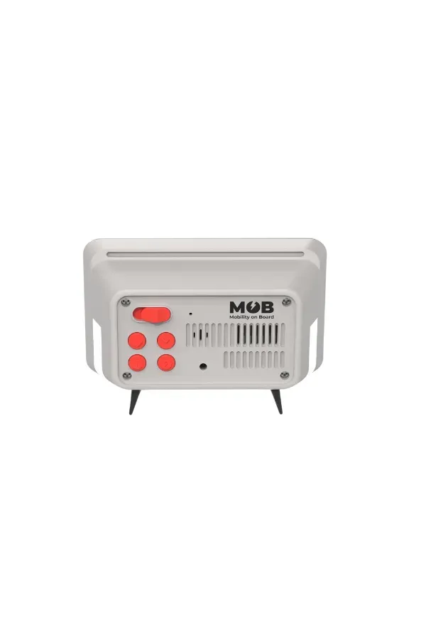 Retro TV Çalar Saat – Gri - 4