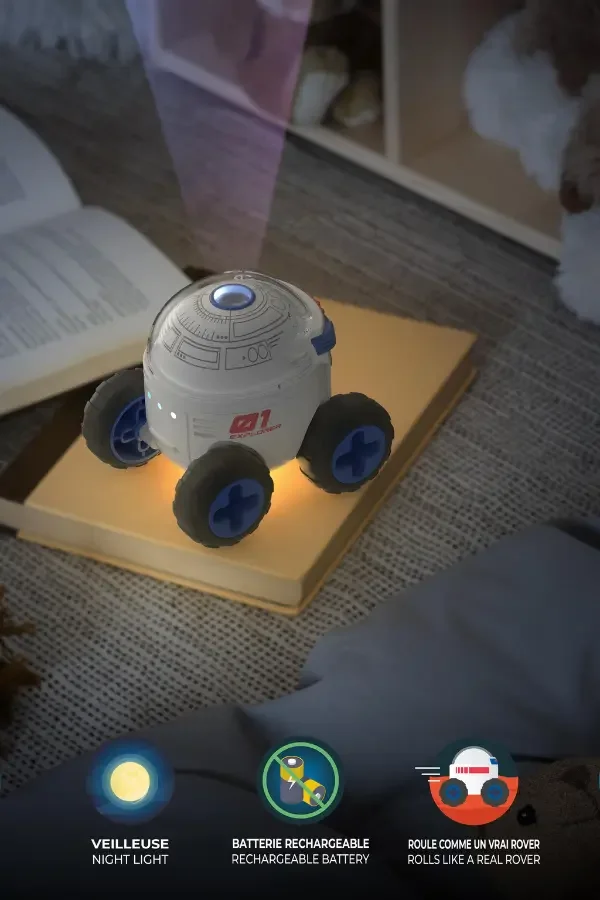 Uzay Kaşifi Hikaye Projektörü – İngilizce ve Fransızca Kitapçıklı - 3