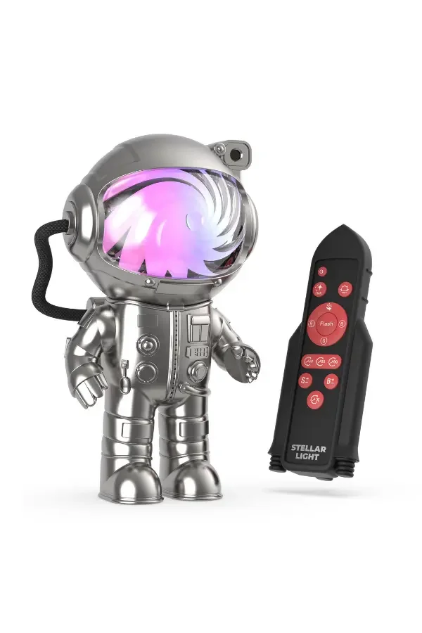 Yıldız Işığı Projeksiyon Lambası - Gümüş - 1