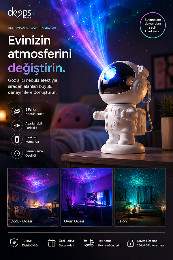 Stellar Light Yıldız Projeksiyon Lambası - Mobility On Board